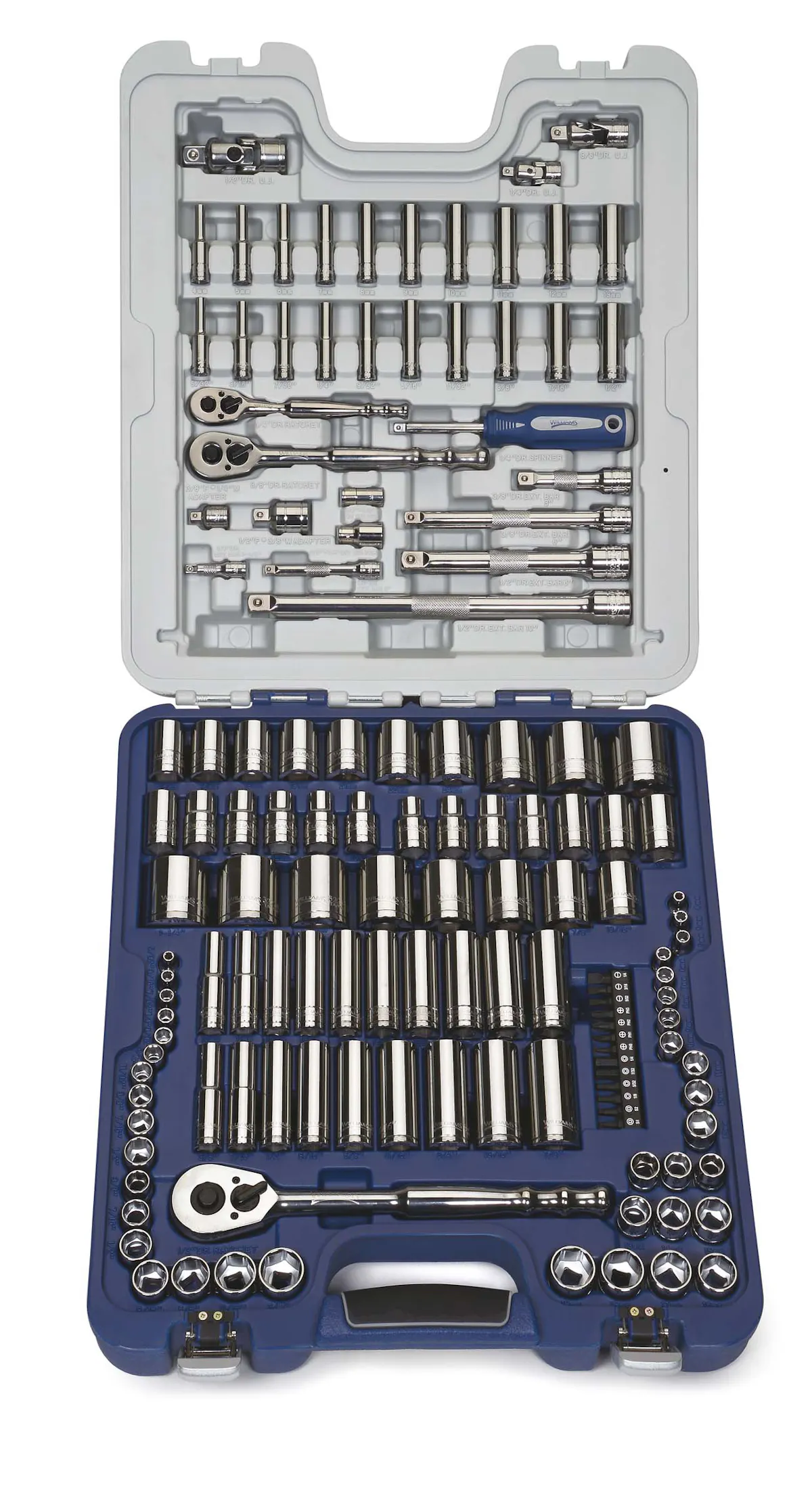 138PC 1/4 3/8 12DR SAE METRIC