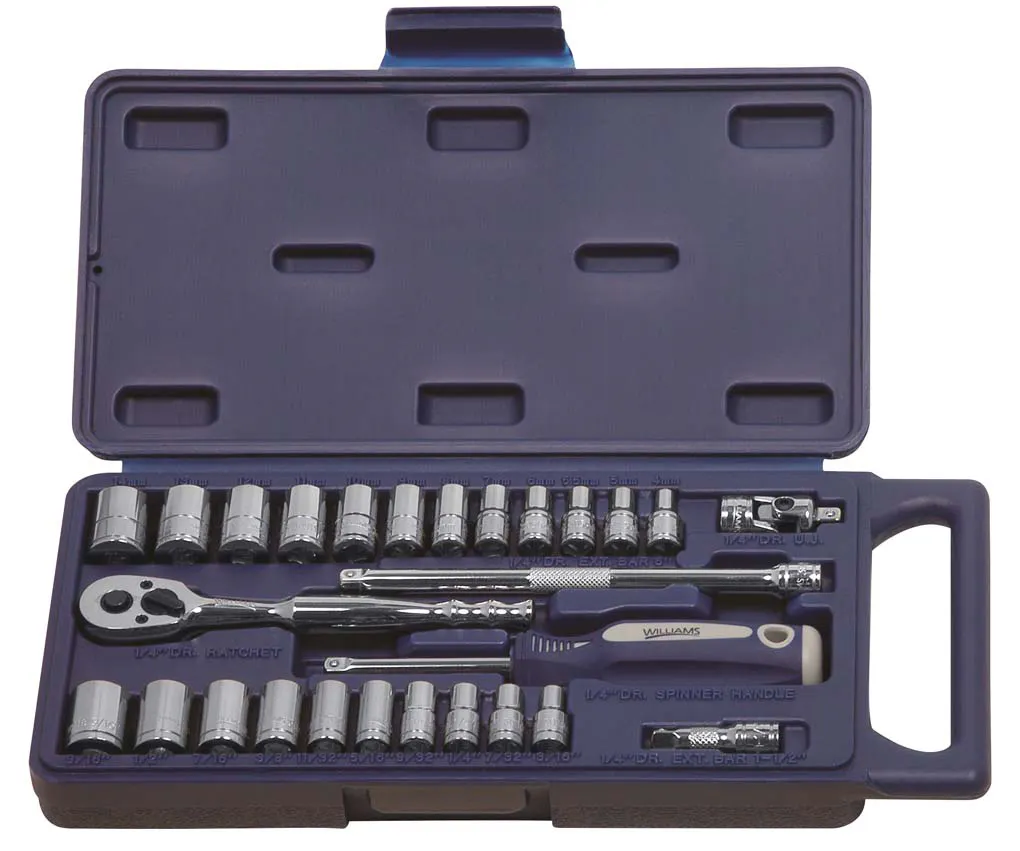 27PC 1/4DR SCK DDR TOOL SET