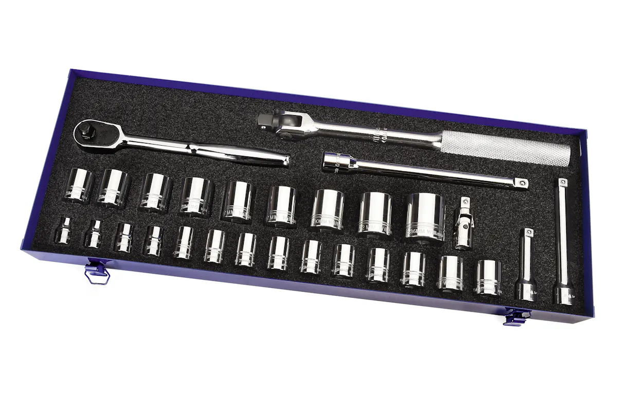 1/2SQDR 12PT MET 20PC SKT SET
