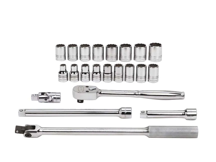 1/2 DR SKT/TOOL SET 12-PT 22-P