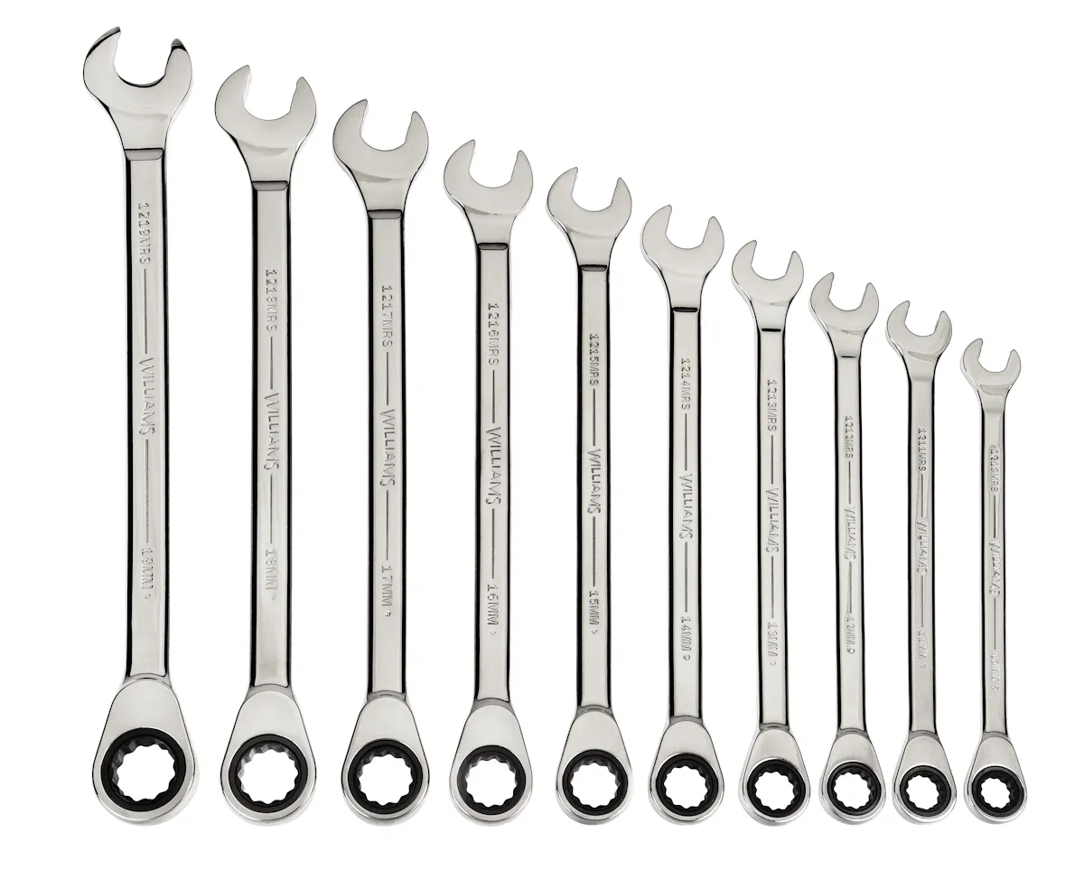 10PC STD RAT WR 10MM-19MM