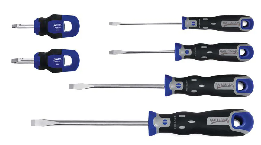 6PC SLOTTED SCREWDRIVER SET