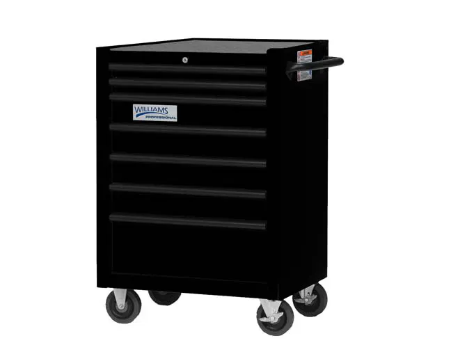 26IN 7 DRW ROLL CAB BLACK