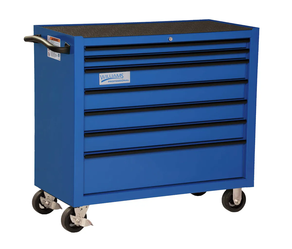 40IN 7 DRW ROLL CAB BLUE