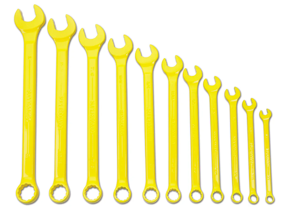 SC WRENCH SET YELLOW 11PC