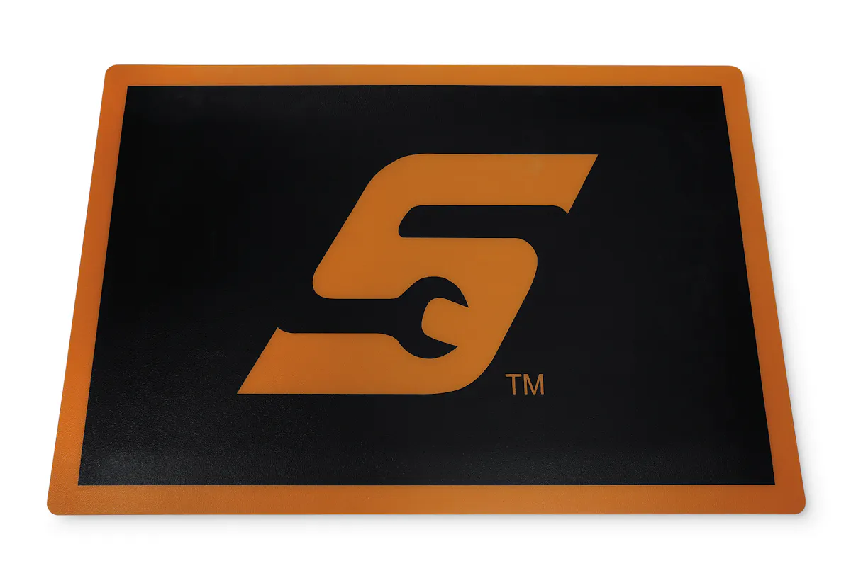 ELECTRC ORANGE S 36X54 FLR MAT