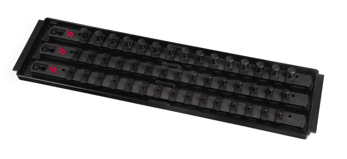3 RAIL SKT TRAY SNAPON BLACK