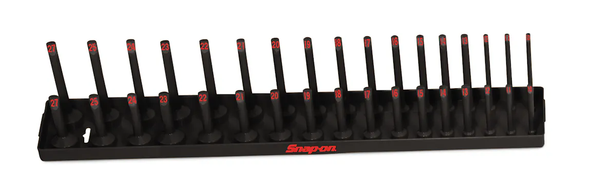 BLK TRAY, RED PRNT 1/2 MET SKT