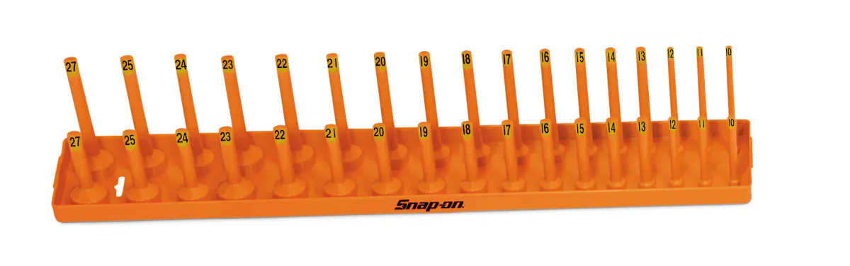 ORG TRAY, BLK PRNT 1/2 MET SKT