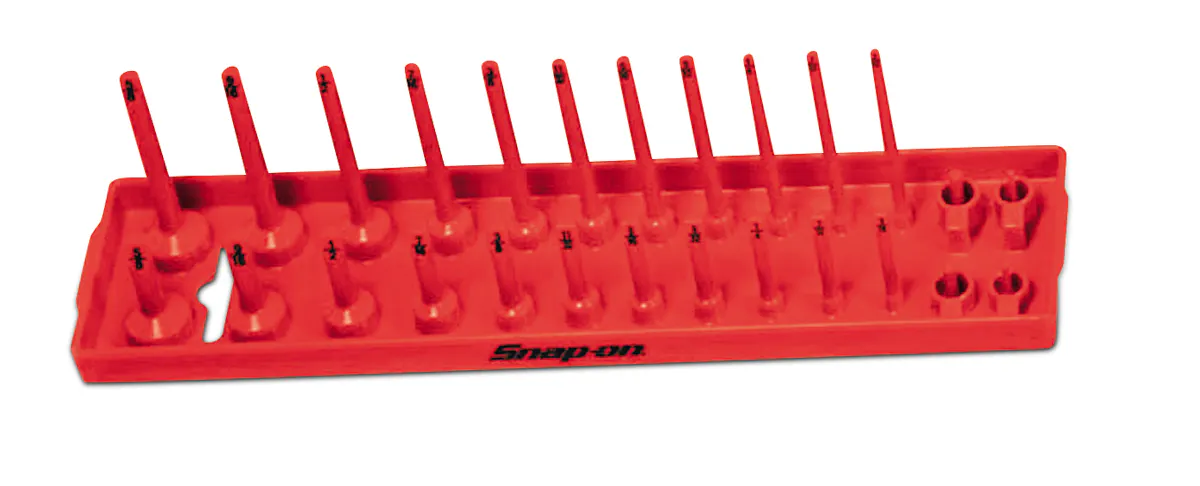 RED TRAY, BLK PRNT 1/4 SAE SKT