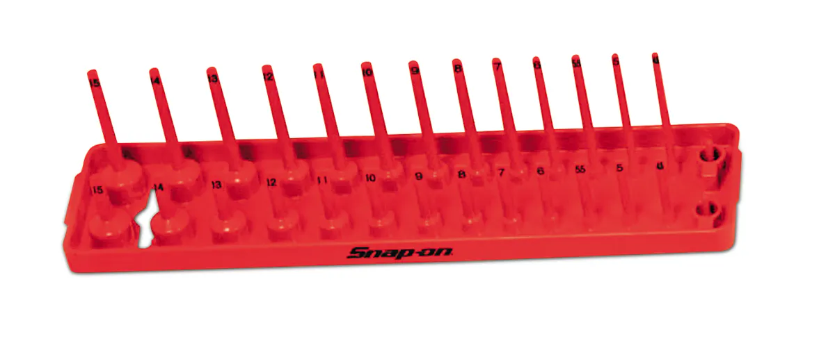 RED TRAY, BLK PRNT 1/4 MET SKT
