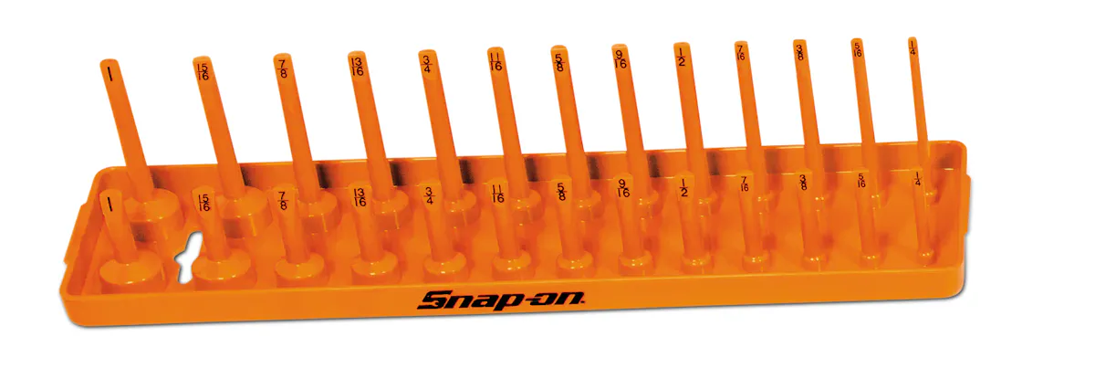 ORG TRAY, BLK PRNT 3/8 SAE SKT