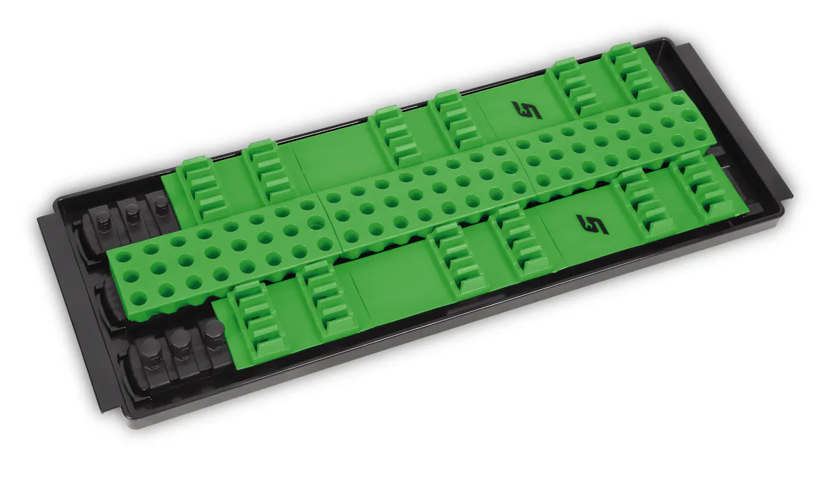 GREEN 108 BIT HLDR 3ROW 13IN