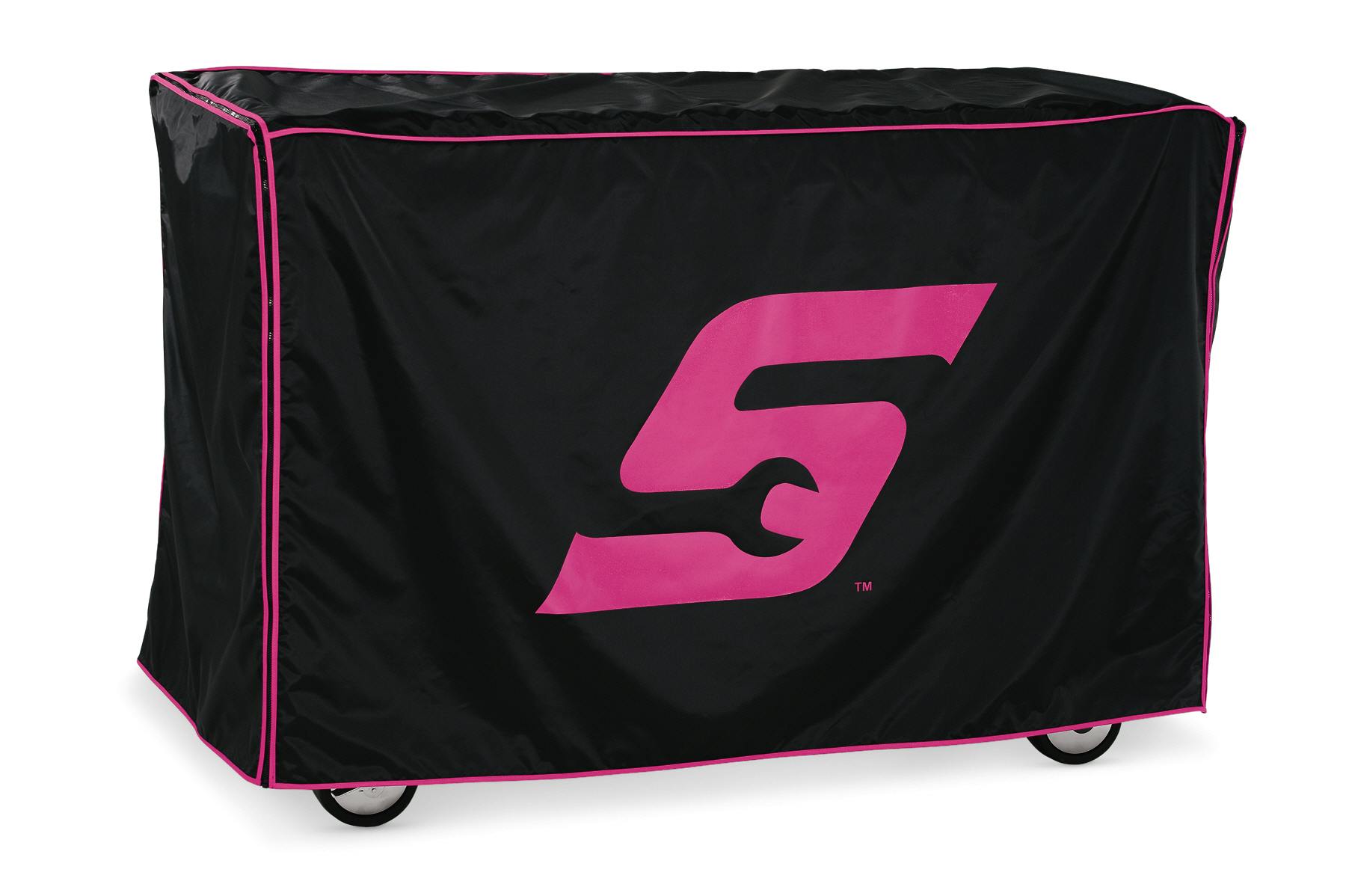 Snap-on ピンク バスケット 約48x33x26cm Snap-on ピンク バスケット 約48x33x26cm