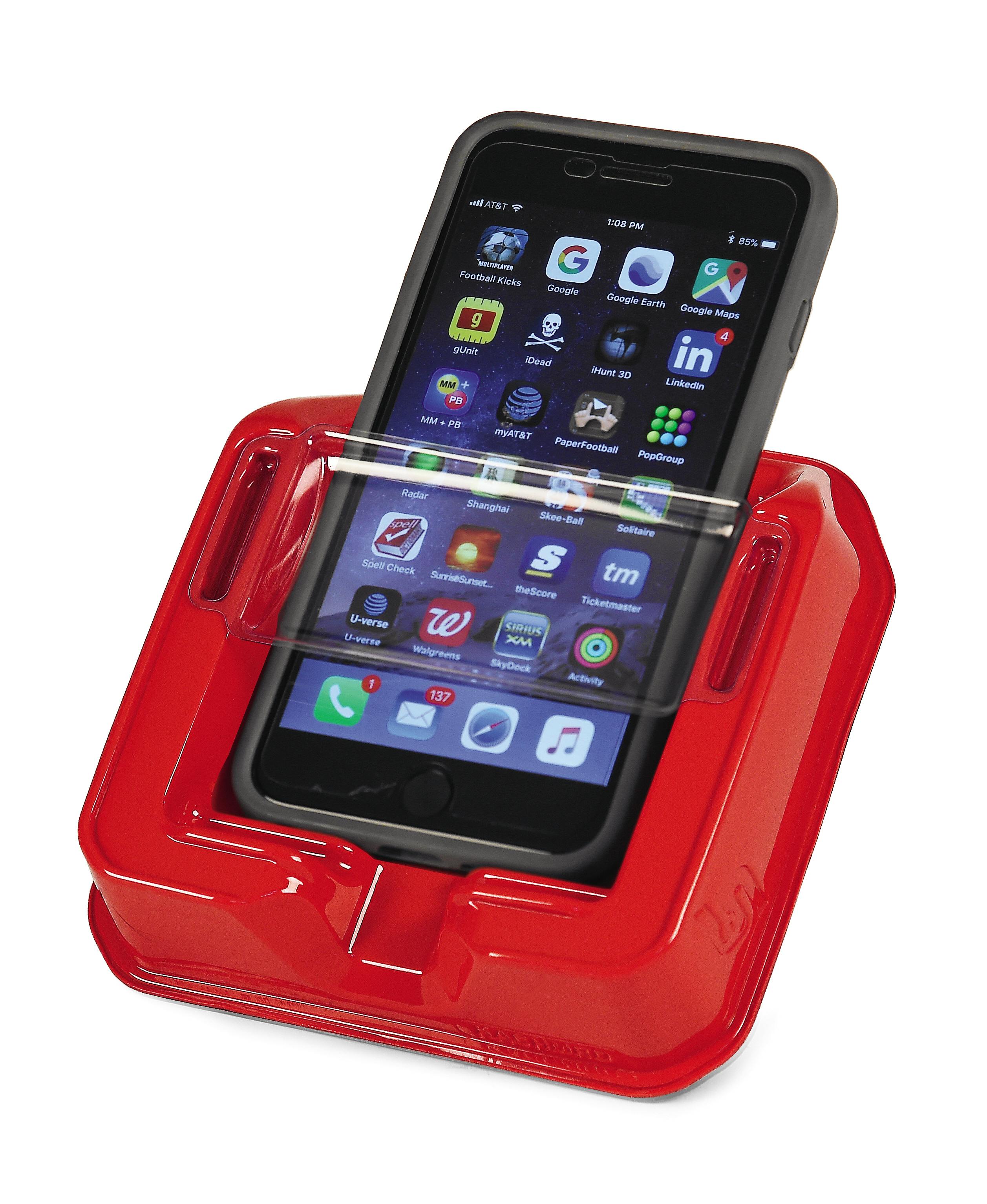 Magnetic Cell Phone Holder (Red), KACHMRD