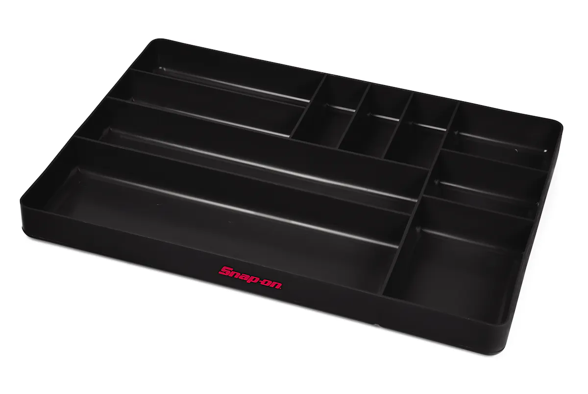 10 COMPT ORG TRAY 16X10 BLACK
