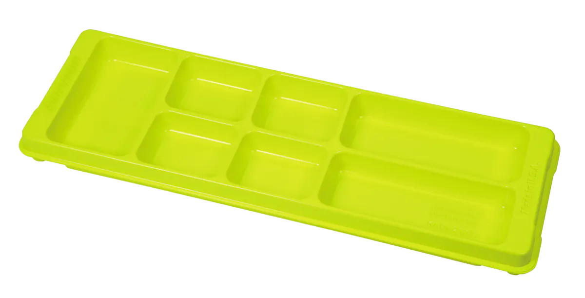 21X7IN MAGNET PART TRAY YELLOW