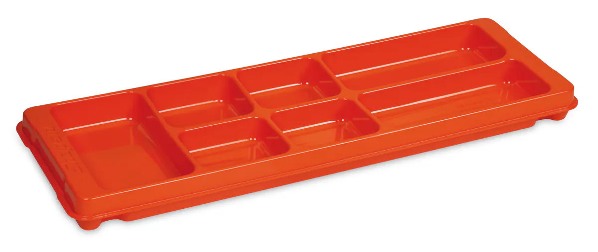 21X7IN MAGNET PARTS TRAY ORNGE