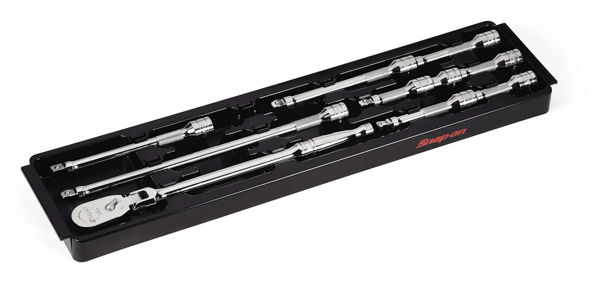 BLK 18IN EXTN/RATCH SNAP TRAY