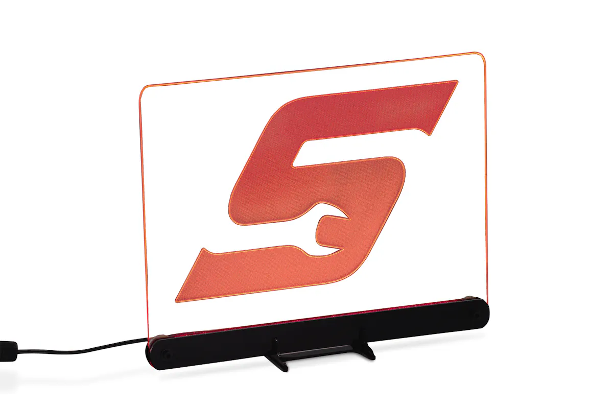 Full Logo Panel Light (Red) | KALED8X11R | Snap-on Store