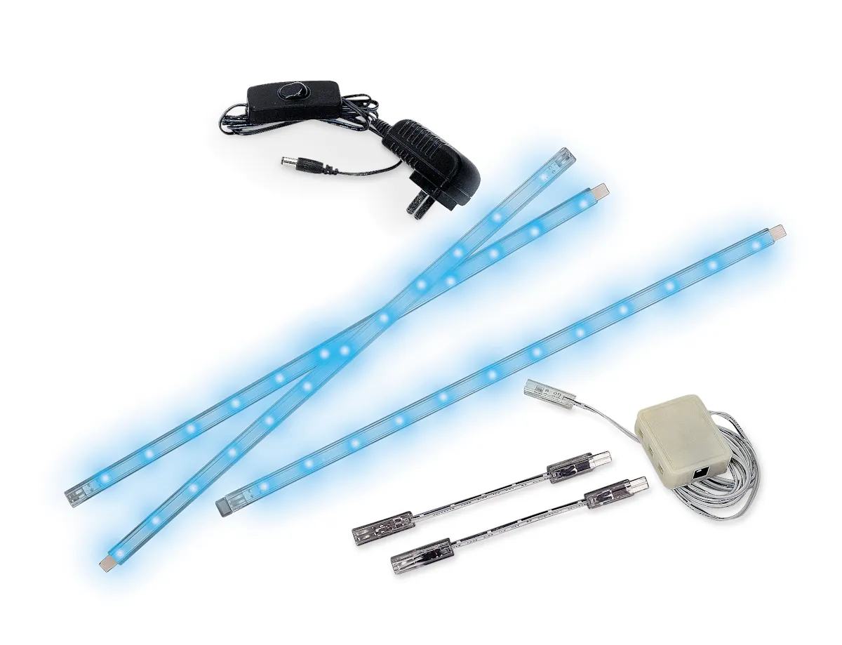 THREE 13IN LED STRP STRTR SET