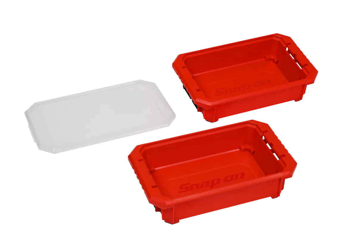 STACKABLE PARTS TRAY 2PC