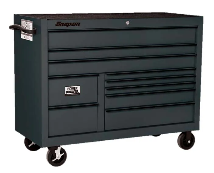 55IN 10 DRW RC-STMGRY/BLK