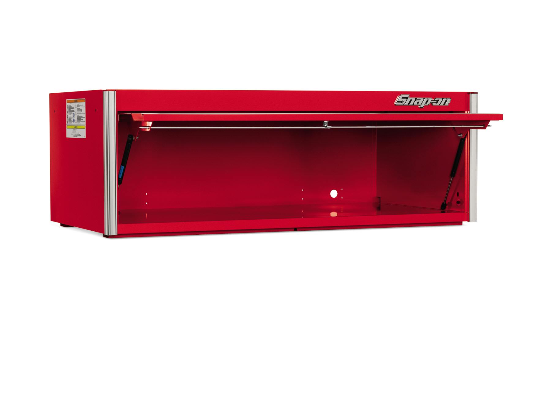 Snap on store overhead cabinet