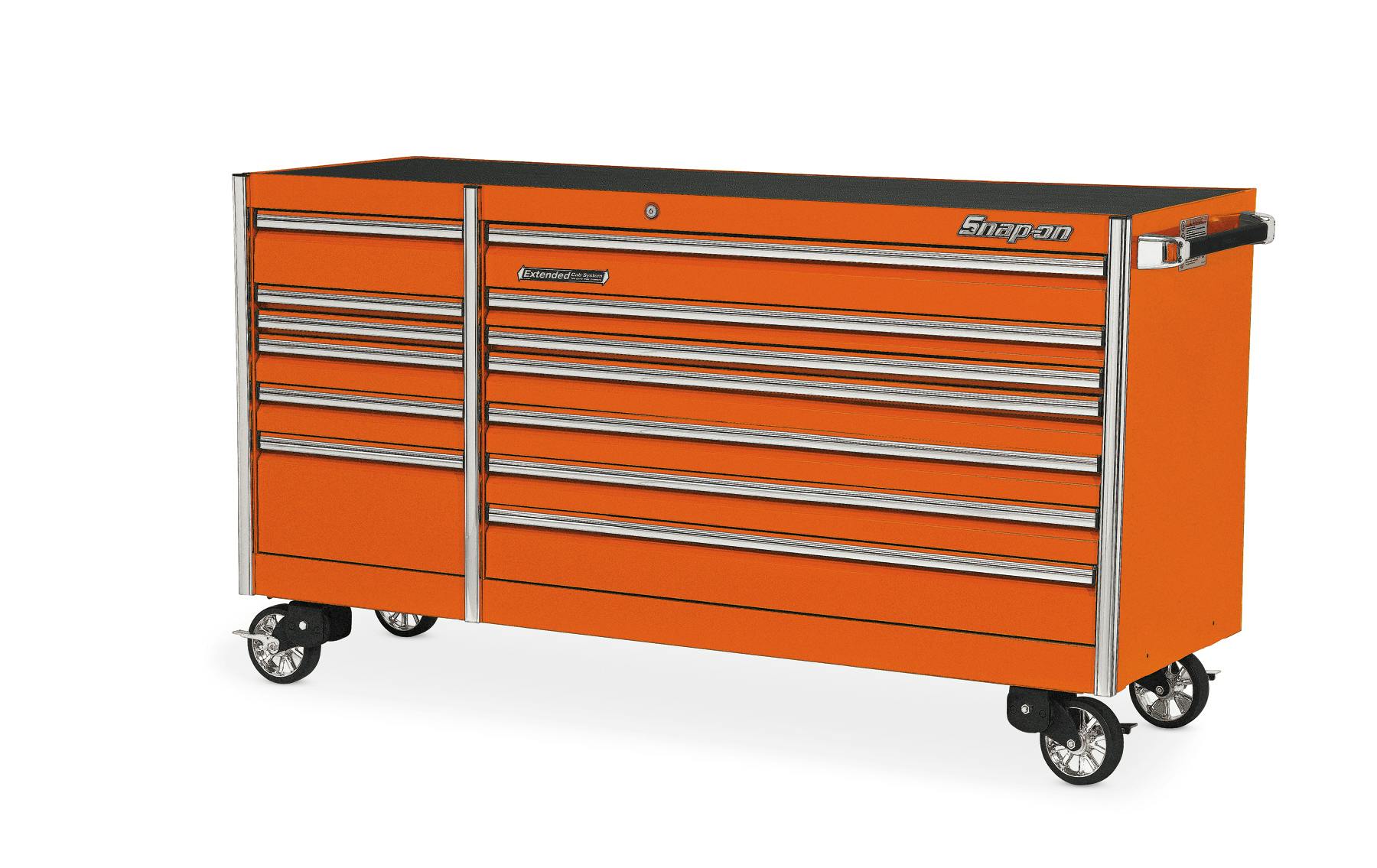 84 13-Drawer Double-Bank EPIQ™ Series Roll Cab (Electric Orange)