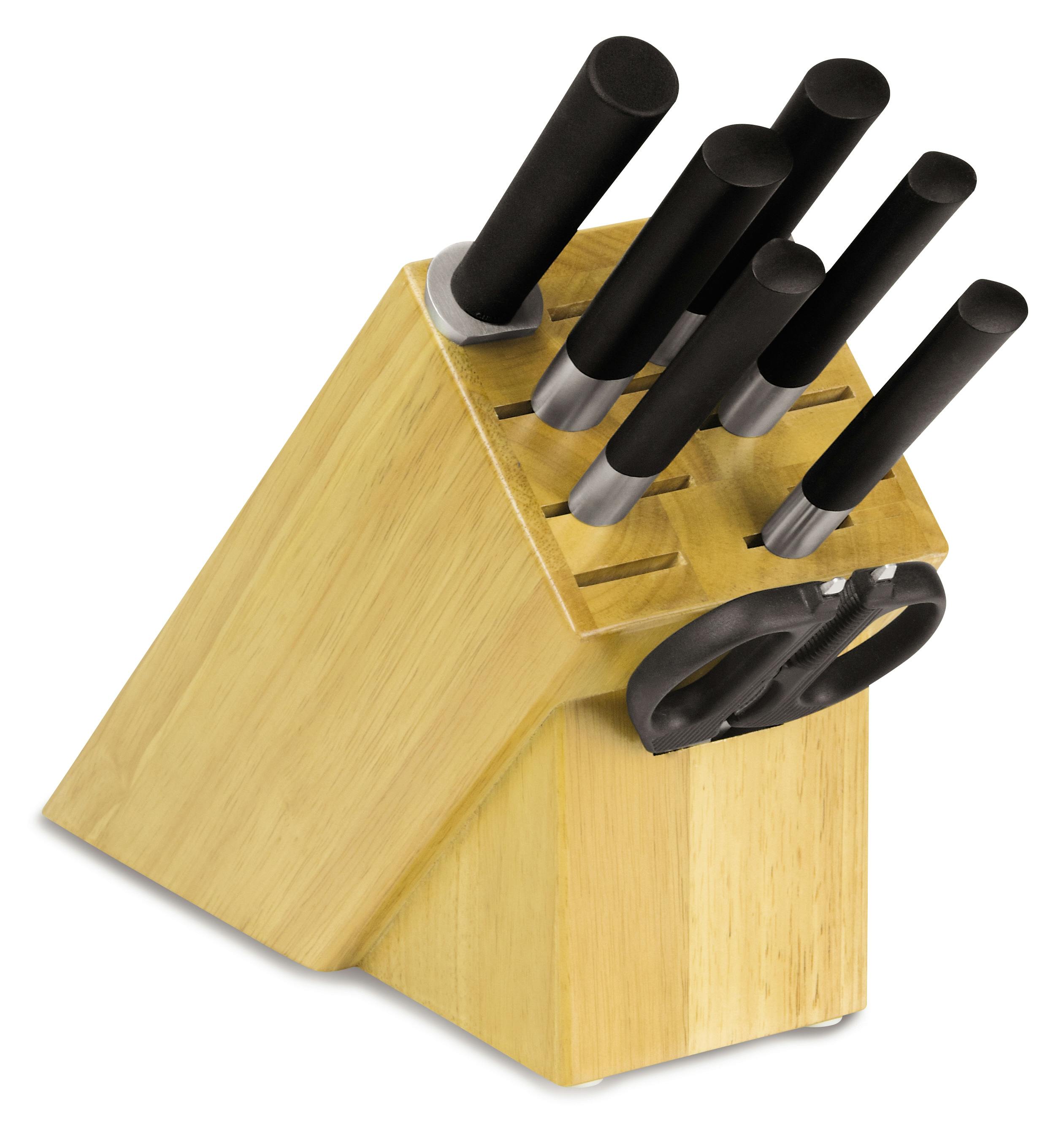 Wasabi Collection - Premium Japanese Kitchen Knife Set with Green
