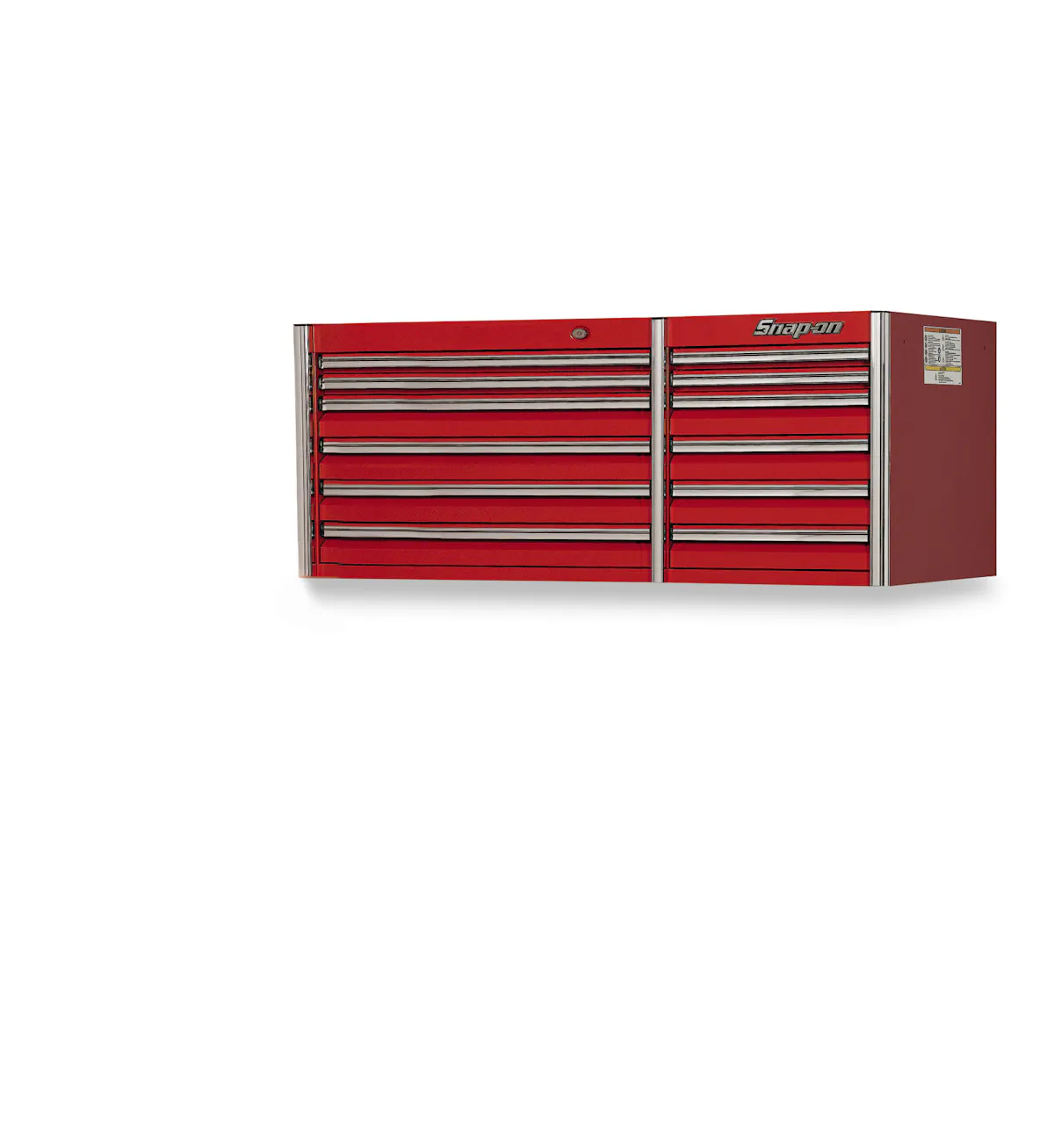TOP SECTN NO LID 60IN RED