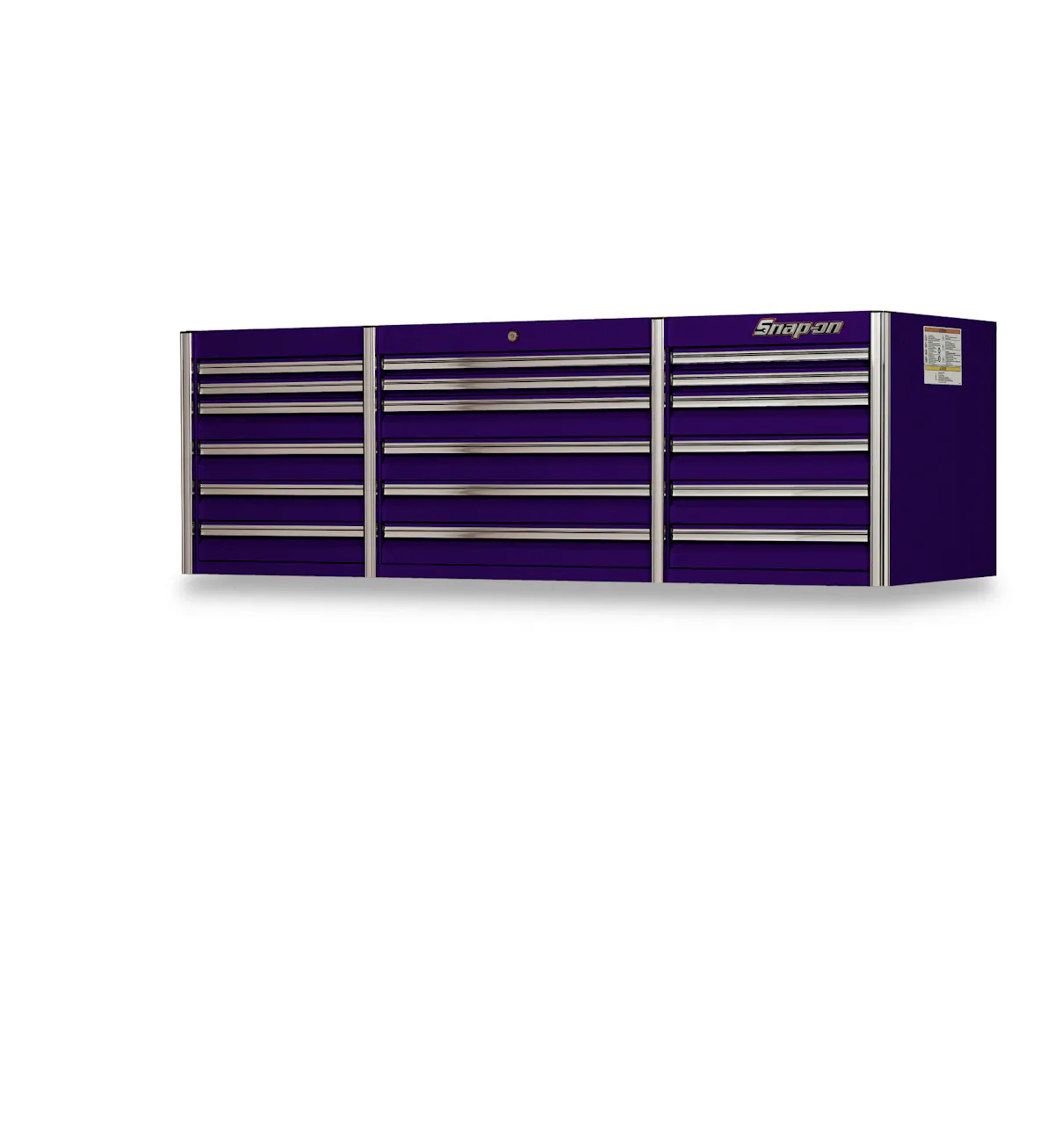 TOP SECTION NO LID 84IN PURPLE