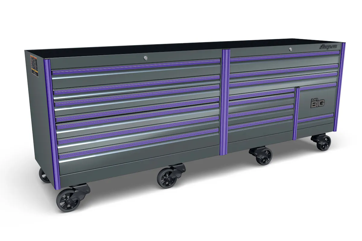 3BK PRC 120IN STMGRY/PURP