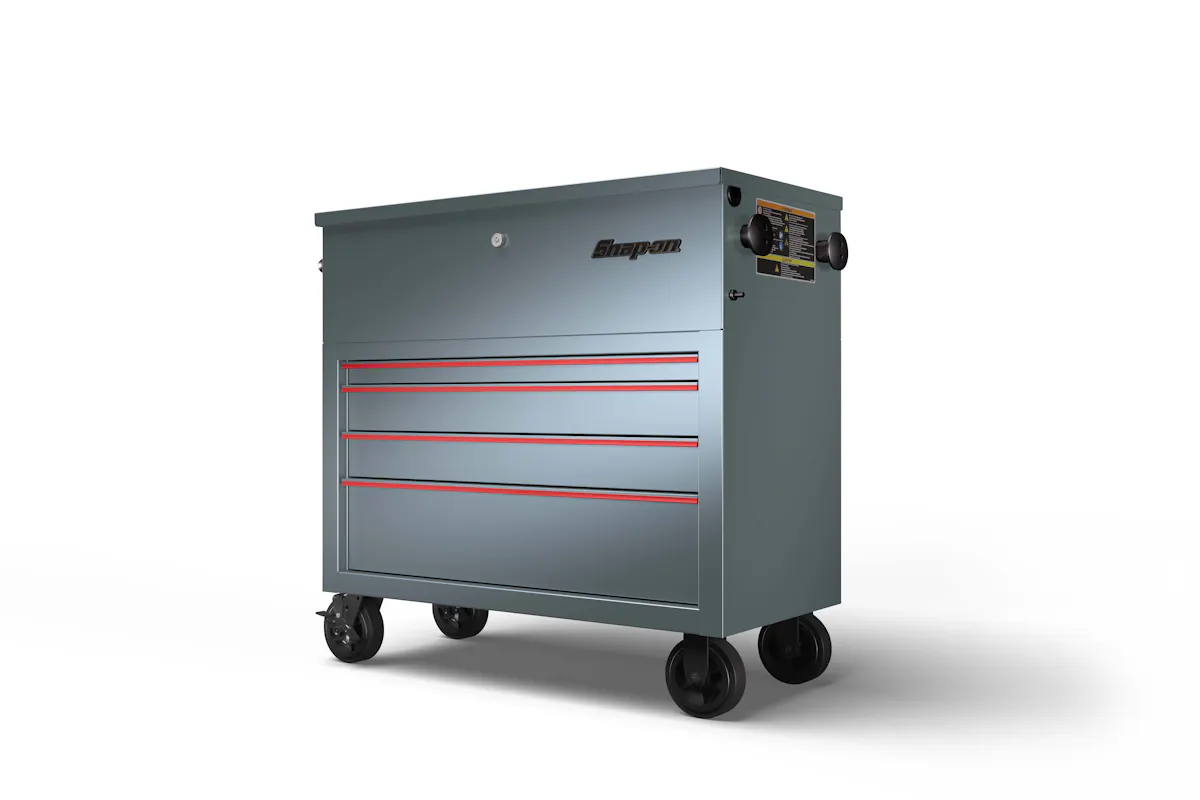 POWER CART-STMGRY/RED