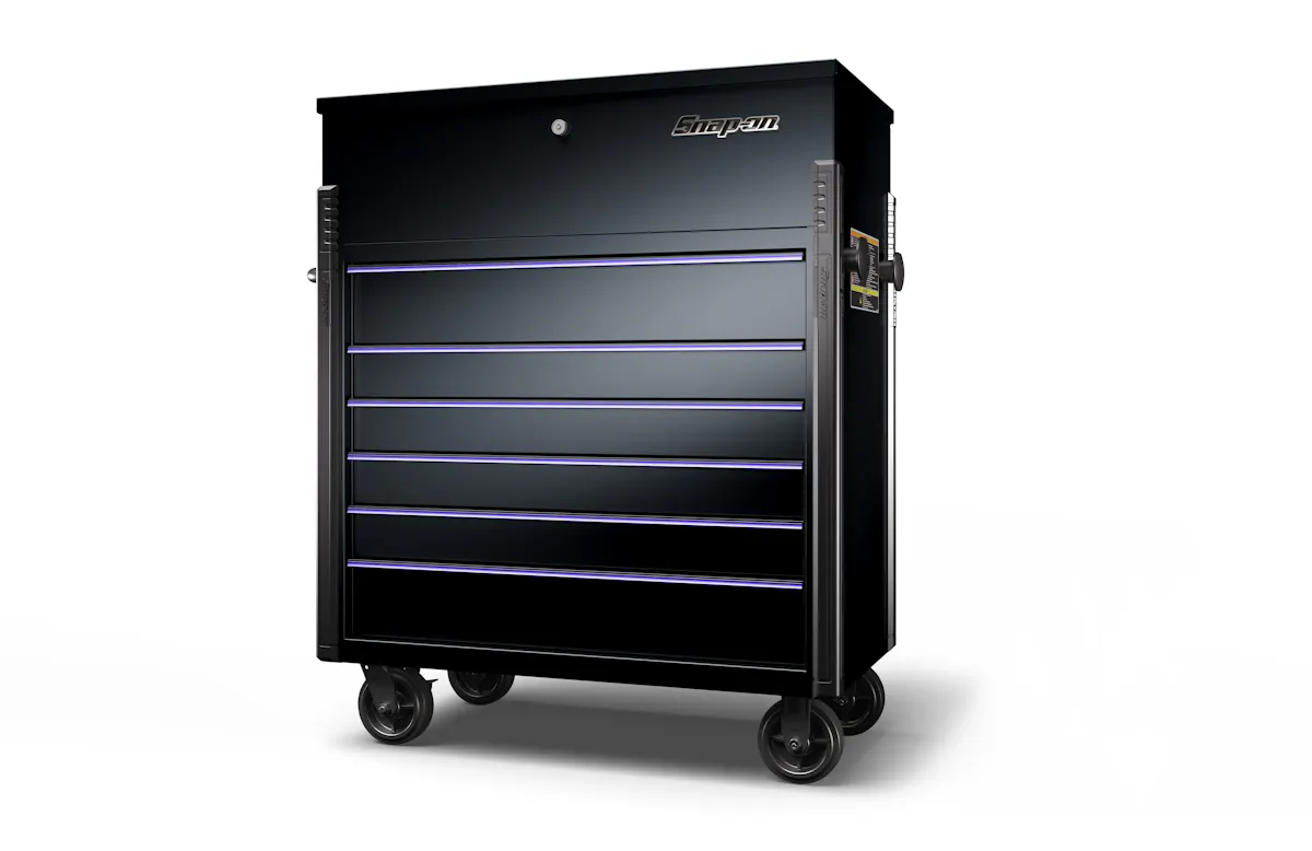 40IN PWR CART BLK/PRPL