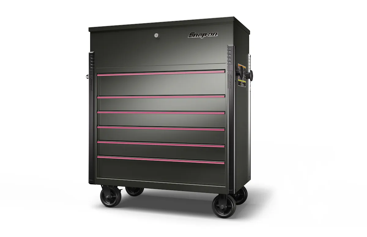 40IN PWR CART CARBONITE/PINK