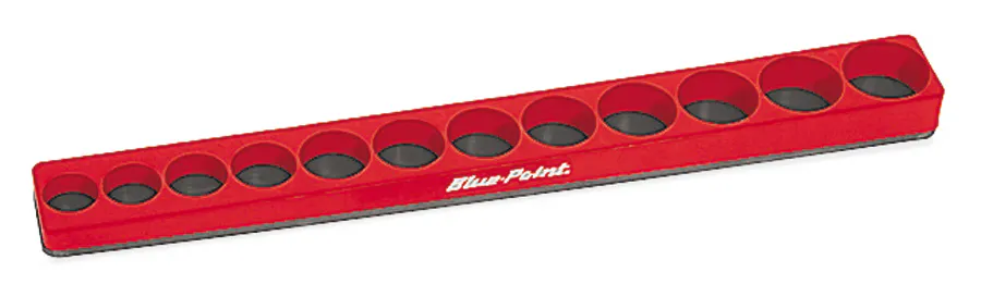 MAG RACK RED 3/8 DR SHAL