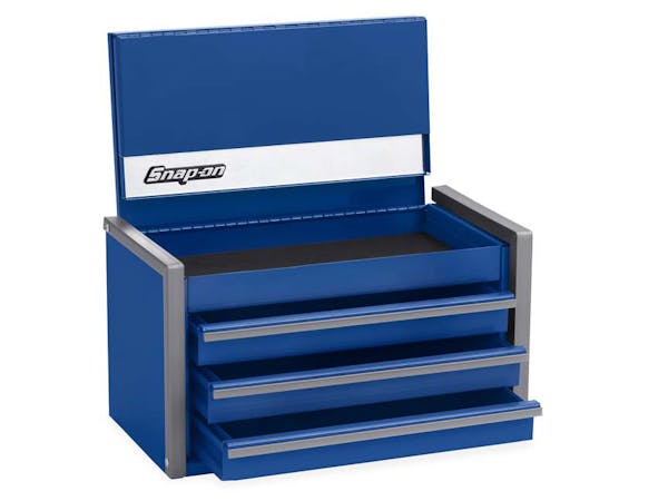 Snap-on Miniature Tool Box micro top chest blue NEW JP