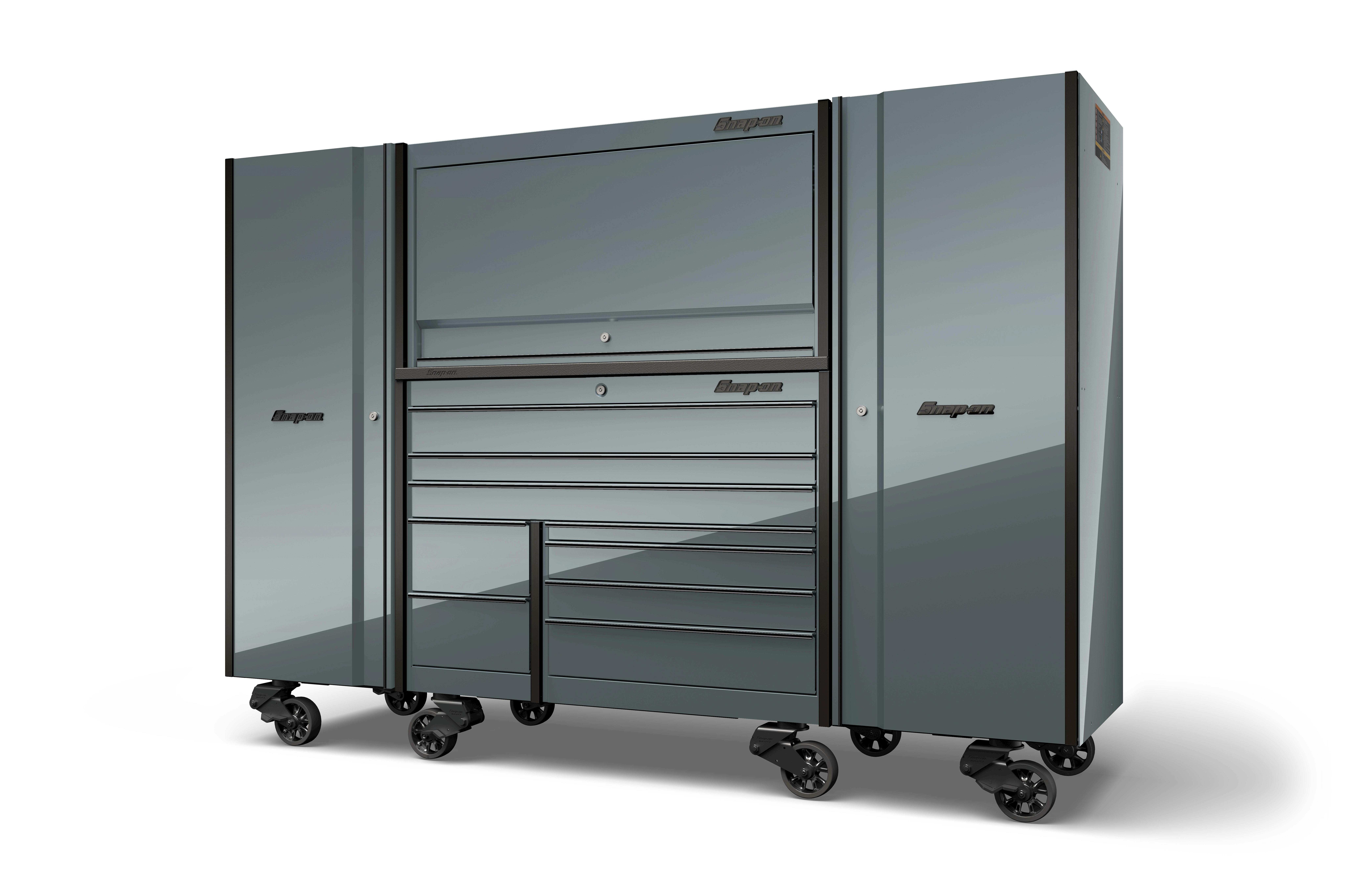 54 Nine-Drawer Double-Bank Masters Series Roll Cab with