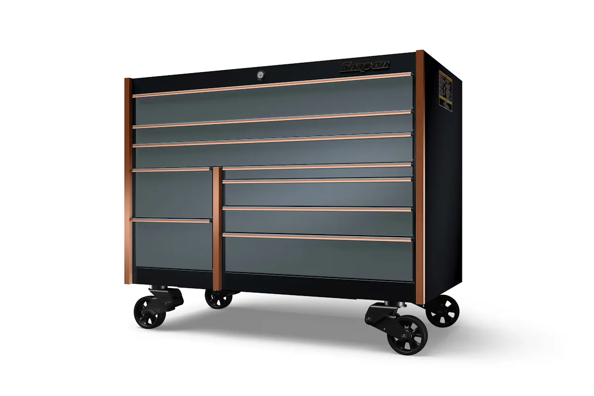 2BK 54IN PWR BLK-STMGRY/COPPER