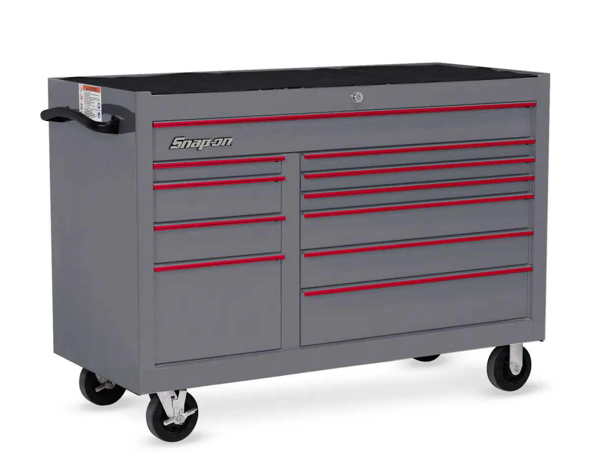 11 DRWR 54X24 RC STMGRY RED
