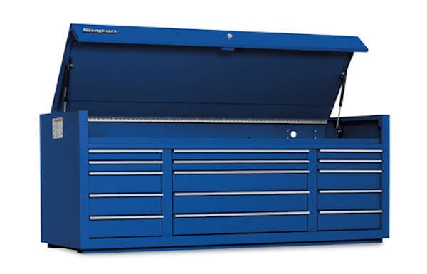 73 15-Drawer Triple-Bank Classic Series 96 Top Chest (Royal Blue