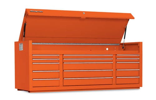 73 15-Drawer Triple-Bank Classic Series 96 Top Chest (Electric Orange), KRA2415APJK