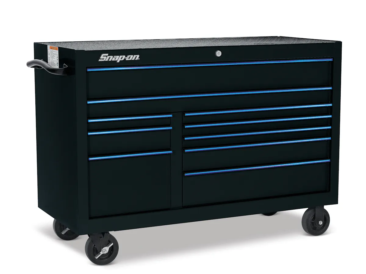 55IN RC 2XW DRWS BLK/BLU
