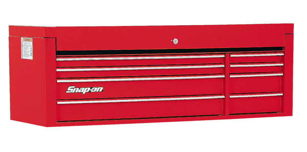 Snap-on 53" Heritage 8層工具櫃 紅色
