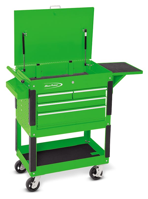 Four-Drawer Service Cart (Blue-Point®) (Extreme Green), KRBC10TBPJJ