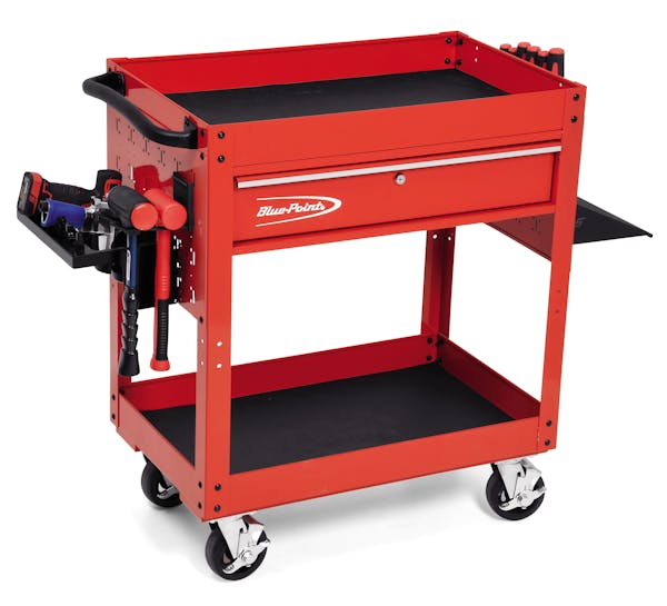 Four-Drawer Service Cart (Blue-Point®) (Red), KRBC10TB