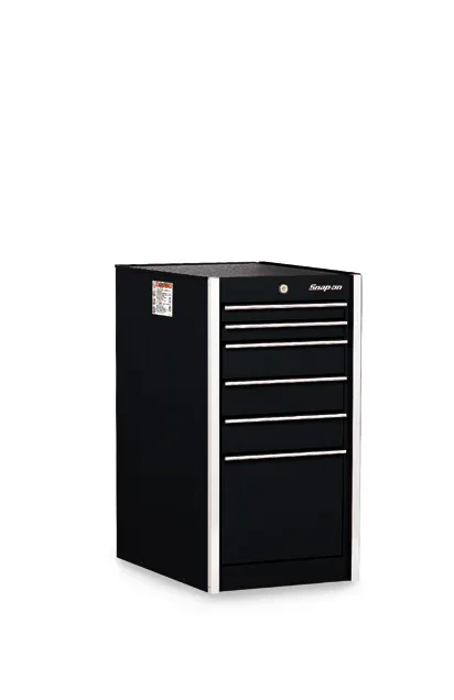 END CAB GL-BLACK W/BR TRIM