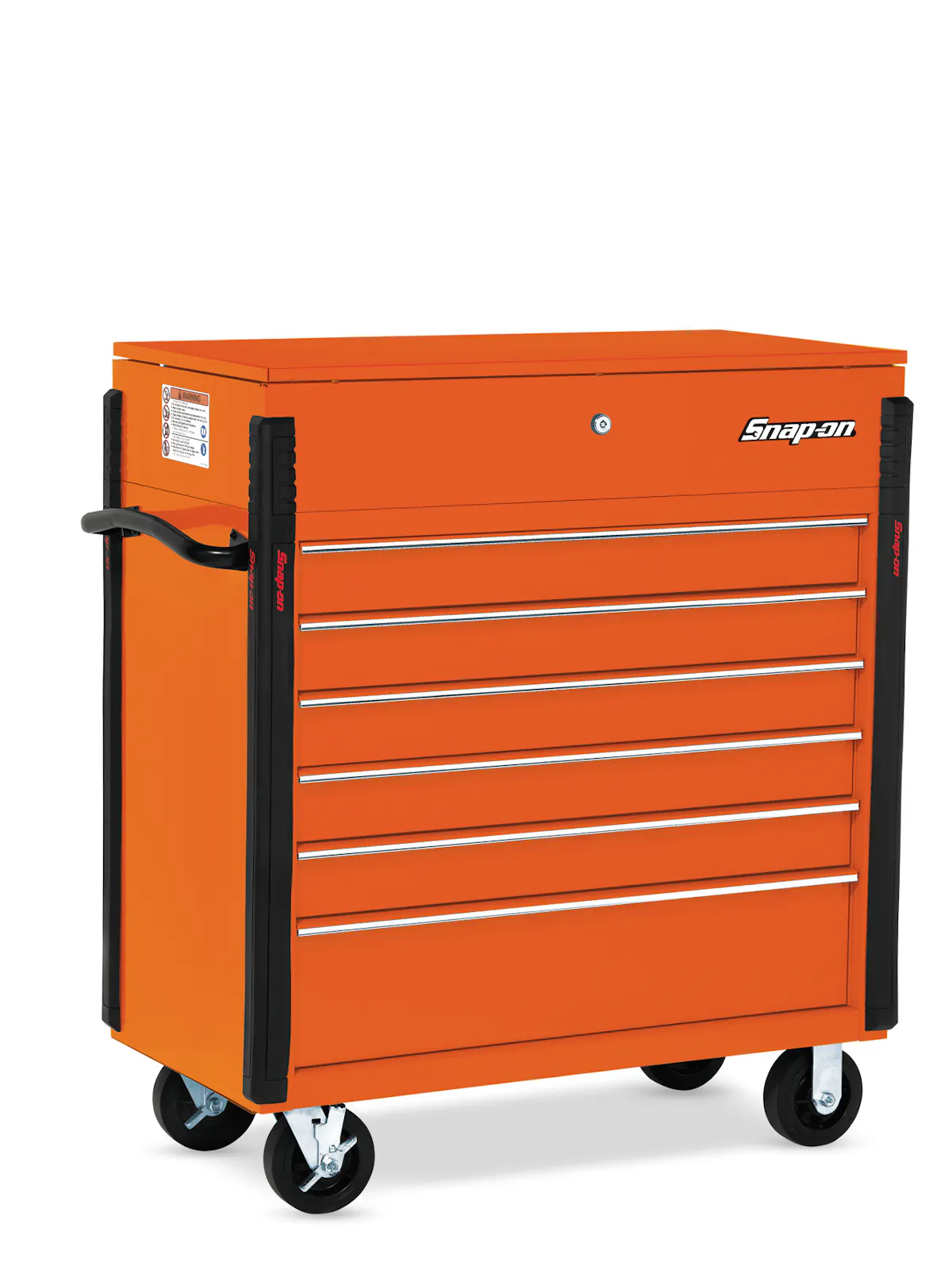 40IN FLIP LID, 6DR ORNGE