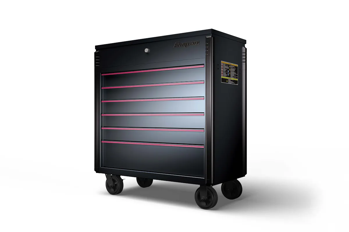 40IN FLIP LID DRW BLK/BRPINK